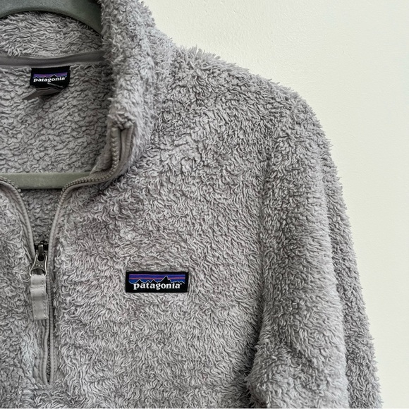 Patagonia Los Gatos Fleece 1/4 Zip Pullover Drifter Grey Outdoor Women’s Medium - Picture 3 of 7